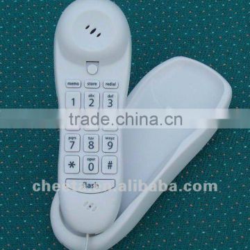 hot sell Line powered analogue phone for home / living room/hotel/bathroom