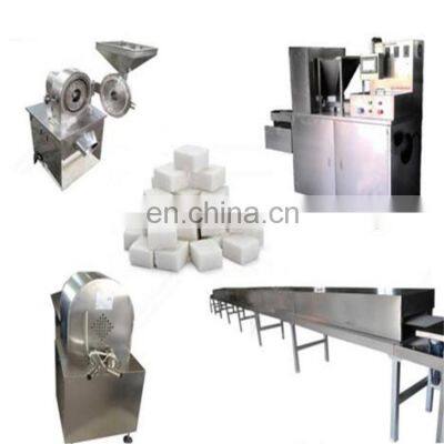 Full Automatic Commercial Cubic Icing Sugar Granule Cubes Production Line For Hot Sale