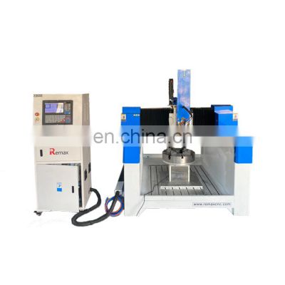 Spindle swing 5 axis cnc millng machine 5 axis cnc  router with Mach 3 controller