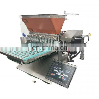 Factory Shanghai Hot sale lab small mini manual chocolate and gummy candy and hard candy depositing making machine  (table-top)