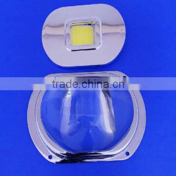 Led Plano Transparent 100w Glass Lens For Street Light