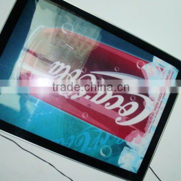 Slim clearly crystal led picture frame