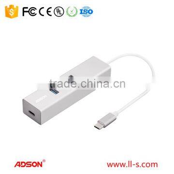 usb type-c to 3 ports usb3.0 hub adapter converter