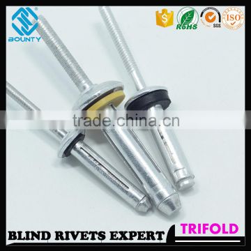 HIGH QUALITY WATERPROOF EXPLODING ROOFING TRIGRIP RIVETS FOR ROOFING