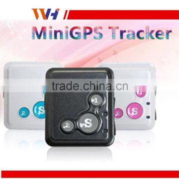 Realtime GSM Mini Portable GPRS Tracking SOS GPS Tracker With black/blue/pink colors