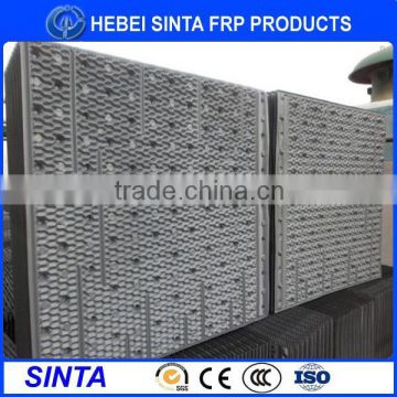 New Design Cooling Tower Fill Types, 950*950mm PVC Filler for Square Cooling Tower