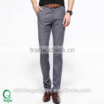 Autumn Mens Skinny Formal Pants Trousers Made In China