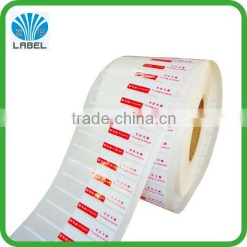 Adhesive vinyl peel off sticker with good quality and favorable price
