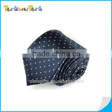 Fashion Woven Polyester and Silk Men's Necktie Customized