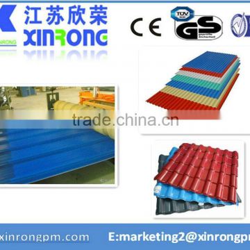 corrugated Sheet Machine pvc roof tile extrusion line china