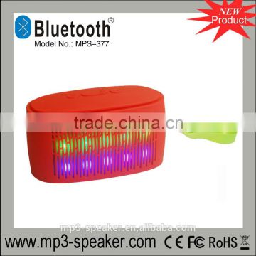 MPS-377 2015 New Arrival Wireless Bluetooth Speaker With Led Light