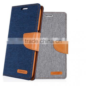 New arrival Mercury Double Color leather wallet Case for iPhone6 Luxury Filp leather wallet Cases