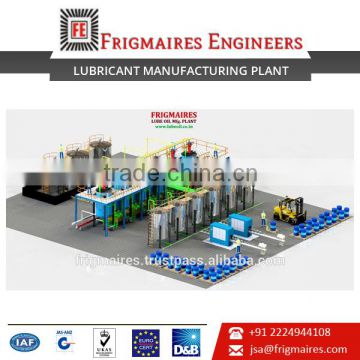 ISO 9001-2008 Company Offers Lubricant Manufacturing Plant