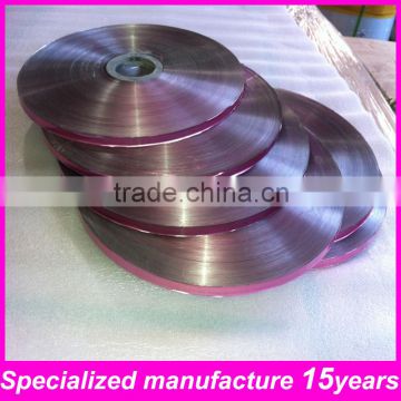copper color double side Aluminum PET foil used for optical cable copolymer