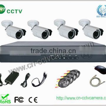 real time h.264 4ch outdoor cctv kits (GRT-D3604EK1-4CT)
