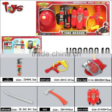 2015 latest arrival fireman toy set rescue tools