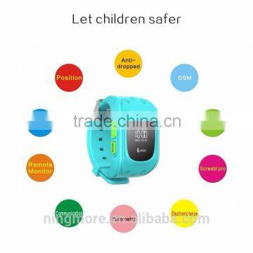 2016 Live tracking Waterproof Mini Personal/Automotive wrist watch gps tracking device for kids