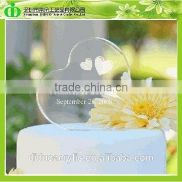 DDC-0281 Trade Assurance Acrylic Wedding Cake Topper