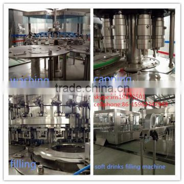 Hot Bottled Carbonated Drinks Filling Machinery