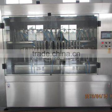 automatic linear sunflower oil filling machine