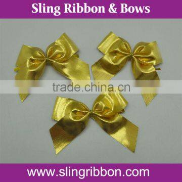 Metallic Ribbon Gift Packaging Bows, packaging decoration