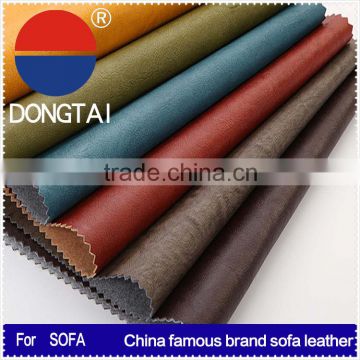 DONGTAI luggage raw material leather made in china