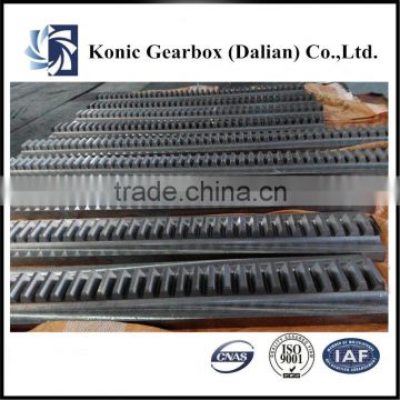 New series 45# steel OEM customized rack and pinion for sale in Dalian