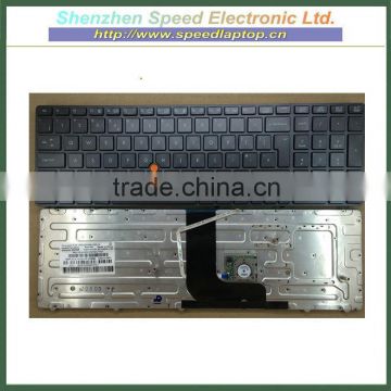 for HP 8560W (652682-001) UK with point and Frame Keyboard