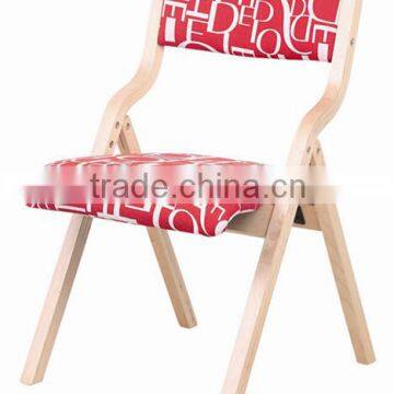 Anji QIYUE wood fabric visitor chair QY-4011