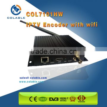 One channel hd h.264 video encoder Wifi supported COL7101HW