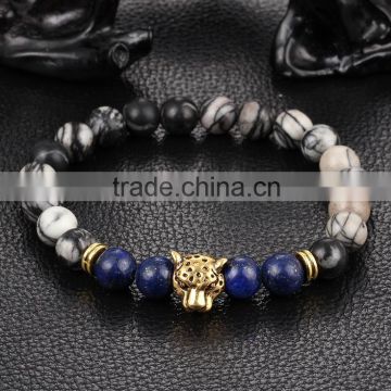 Korea fashionable small beads hand chain smart natural stone bangle bracelet jewelry