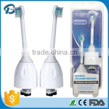 Low Cost High Quality plastic toothbrush head E series HX7012, HX7011 for Philips Sonicare