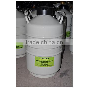 YDS-20 21LCryogenic Container Liquid Nitrogen Tank Wide Open Mouth Treat