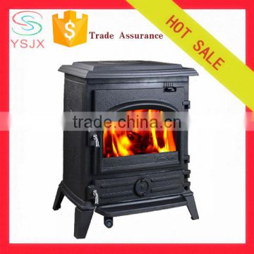 Factory wholesale freestanding wood burning stove and fireplace mantel
