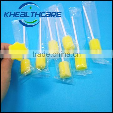 Factory directly sell medical sponge oral cleaning sponge swab