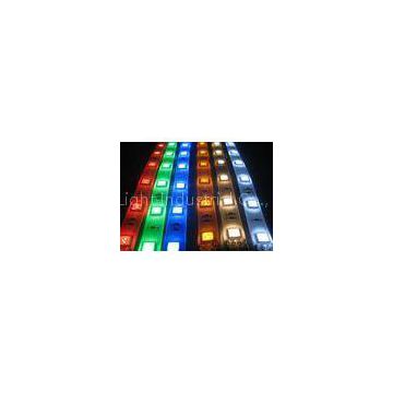 RGB 24v Flexible LED Strip Light , Decorative Strip Lighting For Shopping Malls