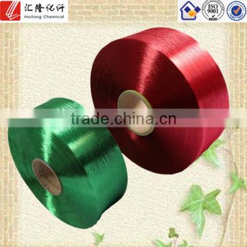sell 100% polyester dope dyed poy dty fdy yarn