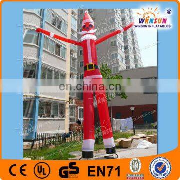 Two Legs Hot Christmas Inflatable Air Dancer Sky Tube