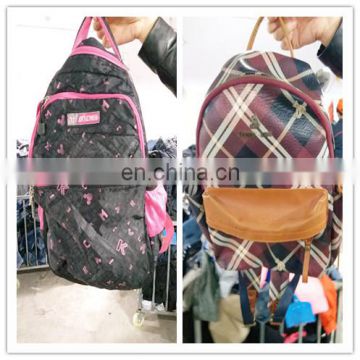 Wholesale used school bags handbags of bundle clothing