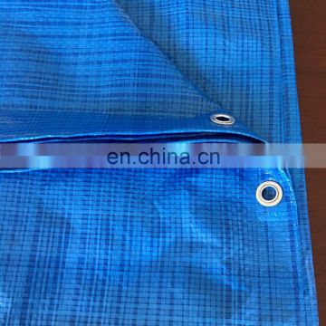 180gsm Blue high quality woven fabric PE tarpaulin