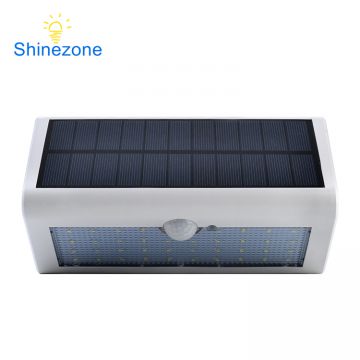 Outdoor Solar LED Wall Lamp with Motion Sensor