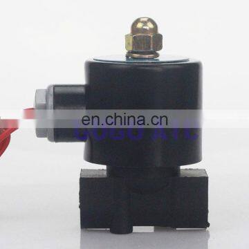 Solenoid valve 4mm 1/4 inch wire lead type