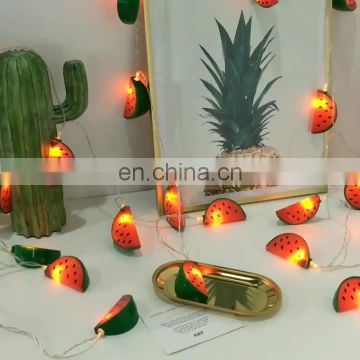 Hot Sale High Quality Waterproof Summer Watermelon String Light For Diwali Home Living Room Bedroom Garden Decoration