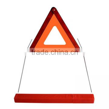 Modern most popular foldable safety warning triangle with high reflective