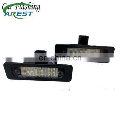 2PCS Bright White LED Number License Plate Light for Ford Mustang 2010-2014 Focus Taurus Flex Fusion Mercury sable 2008 milan