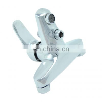 Hot sales Hot and cold water zinc chrome plating bathroom basin mixer tap for sale