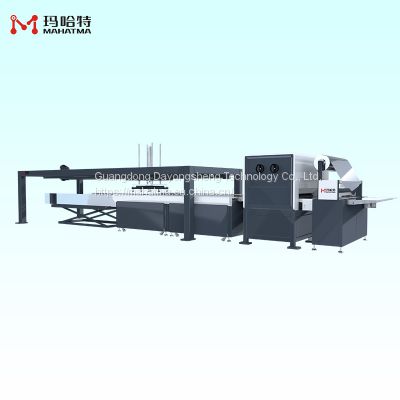 Roll leveler for machinery cutting machine