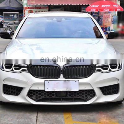Runde Car Modification PP Material For 2017-2020 M5 Style BMW 5 Series G30 G38 Body Kit Front Rear Bumper Side Skirt Grille