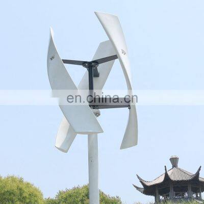 CE low rpm 600w 48v wind turbine maglev vertical free controller