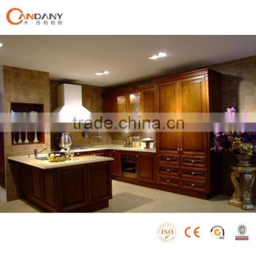 Candany modern lacquer finish kitchen cabinet in white color